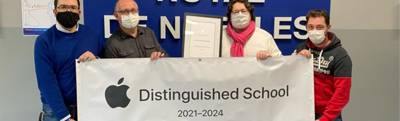 Athénée Royal Nivelles - Apple Distinguished School