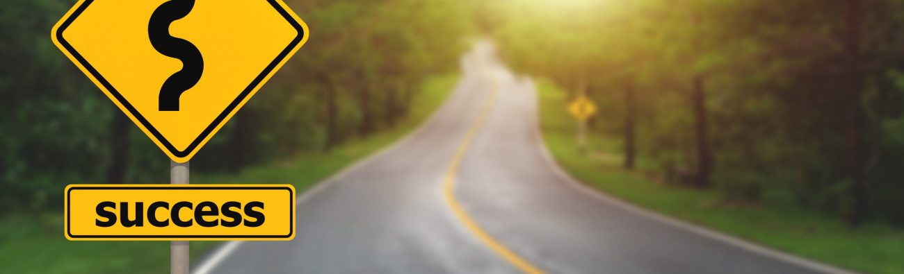 Image road to success