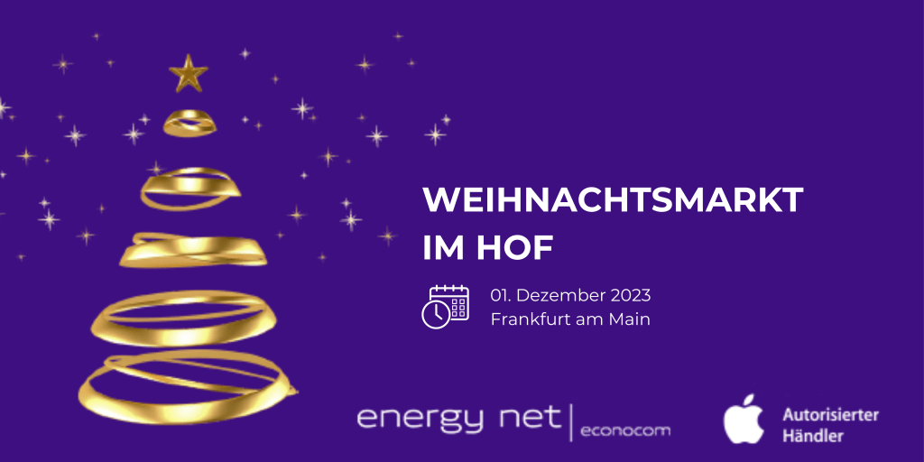 Einladung zum XMAS-Event von Energy Net