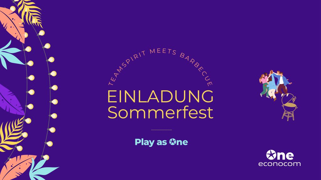 Play As ONE – TEAMSPIRIT MEETS BARBECUE