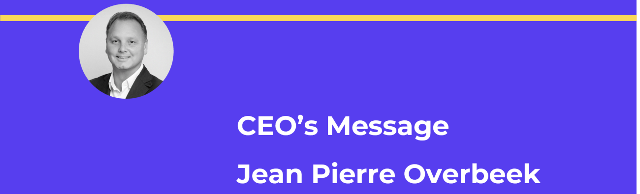 CEO's Message JEOVE Onelink 3