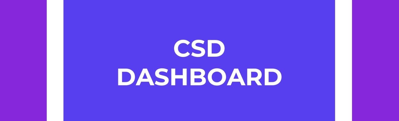 CSD Dashboard