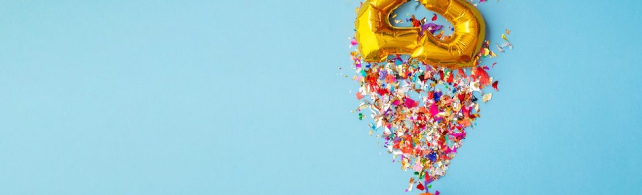 25th,Anniversary,Champagne,Bottle,Balloon,Pop