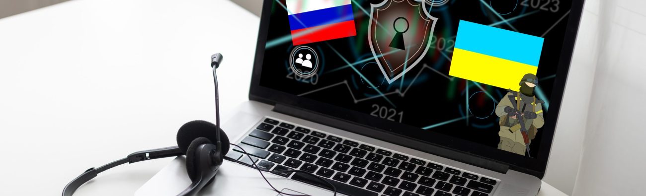Cyber,Security,Concept,Icons,With,Russian,Flag