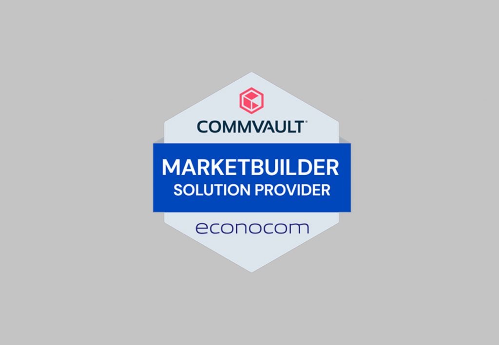 Econocom alcanza el nivel más alto en el programa de canal de Commvault como MarketBuilder