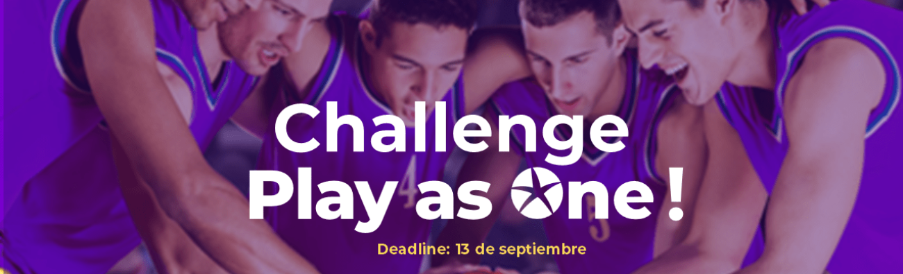 Challenge Play as One - Cabecera