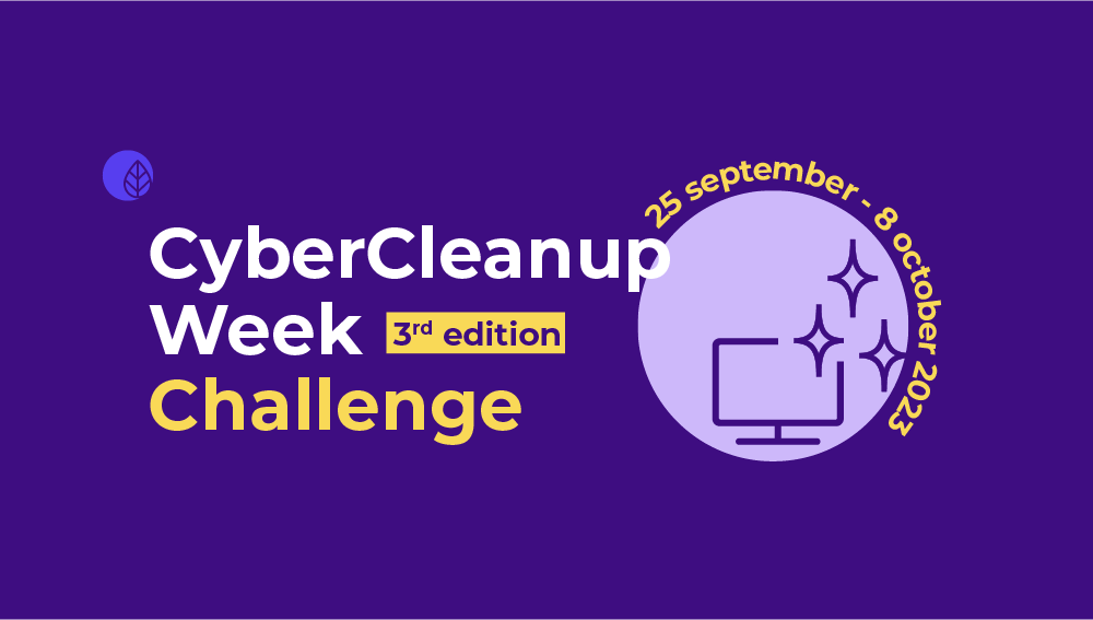 Cyber ​​Cleanup Week Challenge