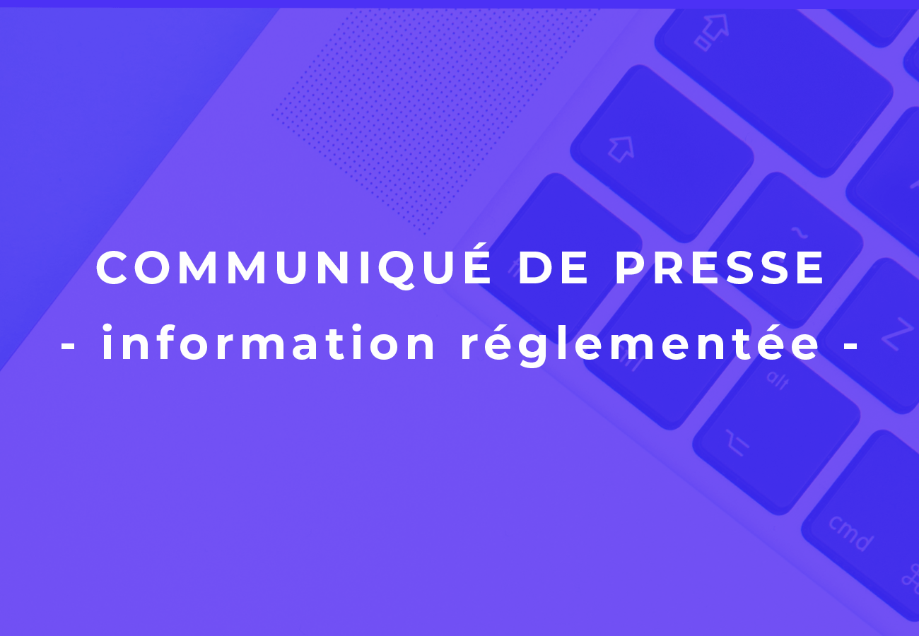 Communiqué de presse