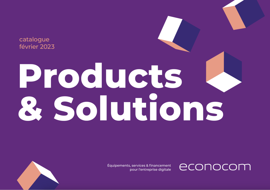 Le nouveau catalogue Products & Solution Juin 2023 est disponible !
