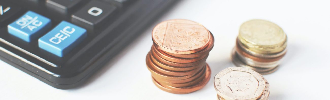 pieces et calculatrice